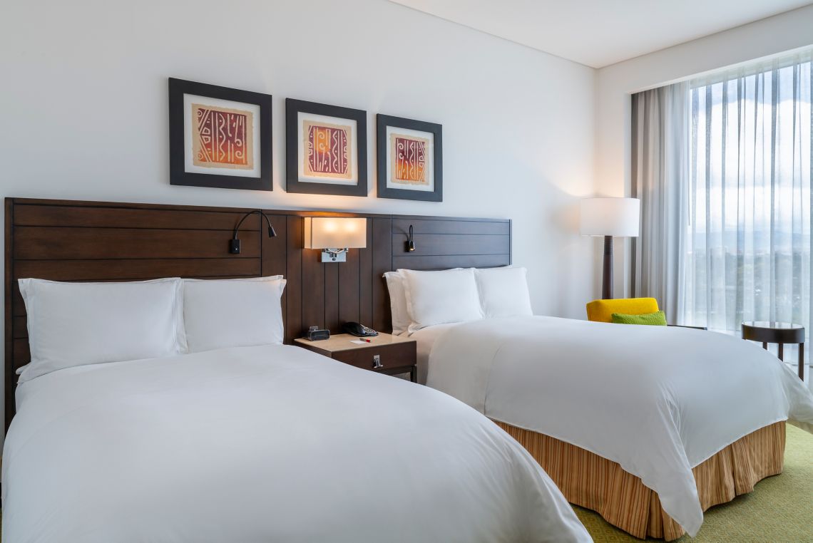 Guest Room with 2 Double beds - Image 1
